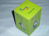Lime color Boxes with our logo for Drives